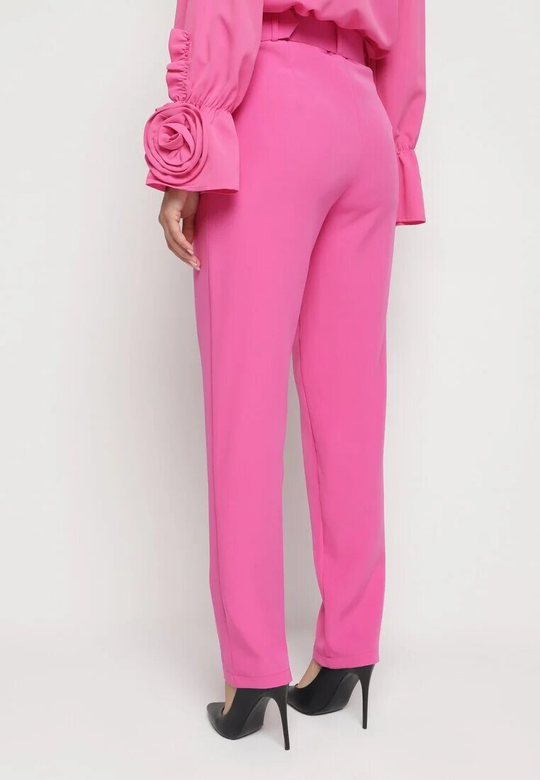 lily rose Pantaloni Roz închis de costum cu curea Nemez