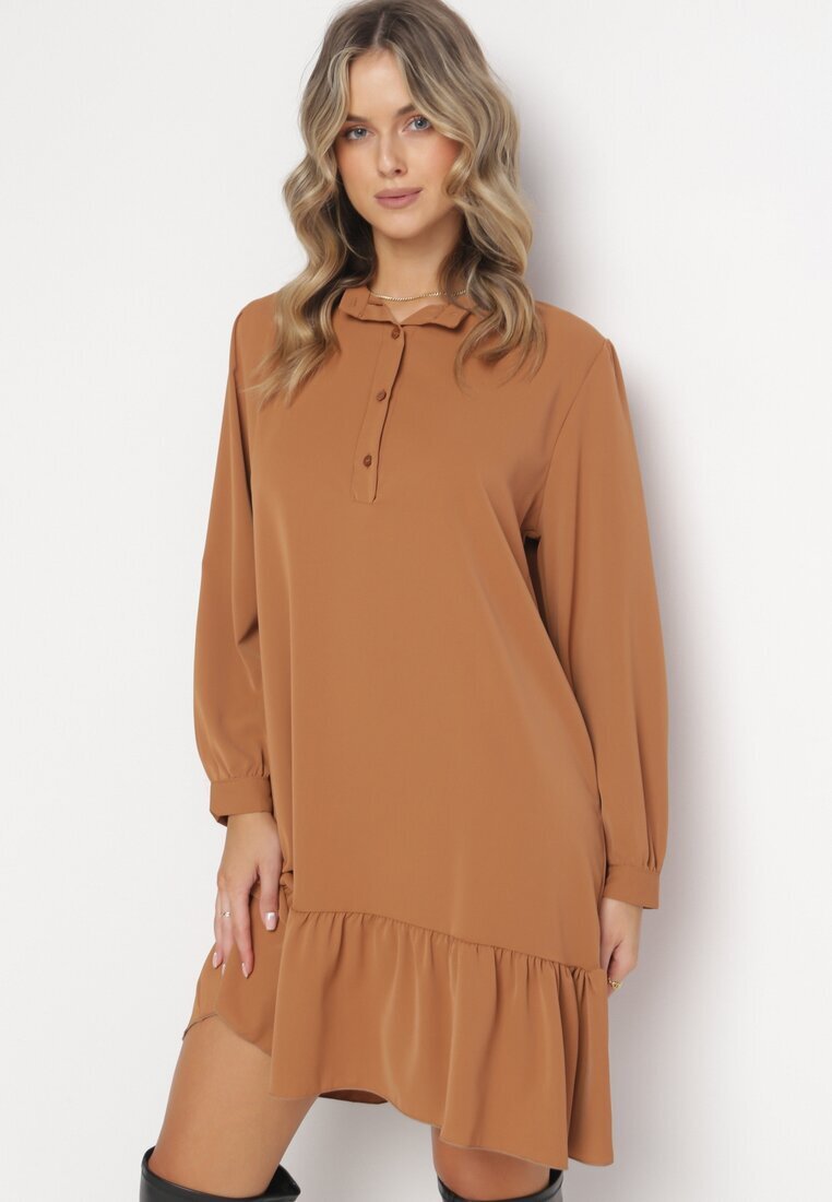 lily rose Rochie Bej Tip cutie Supradimensionată Tize