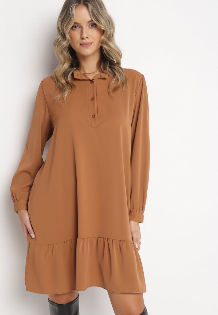 lily rose Rochie Bej Tip cutie Supradimensionată Tize