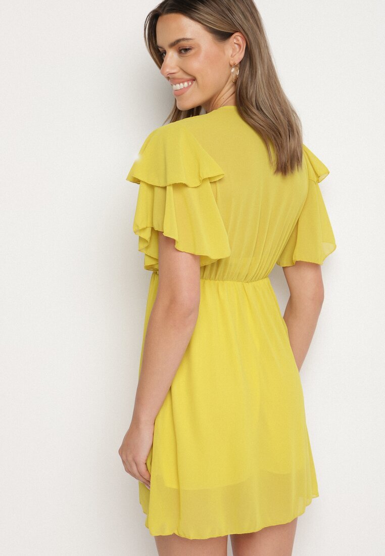 lily rose Rochie Galbenă Theselle
