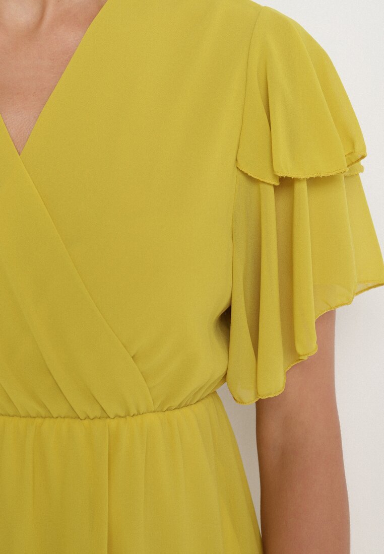 lily rose Rochie Galbenă Theselle