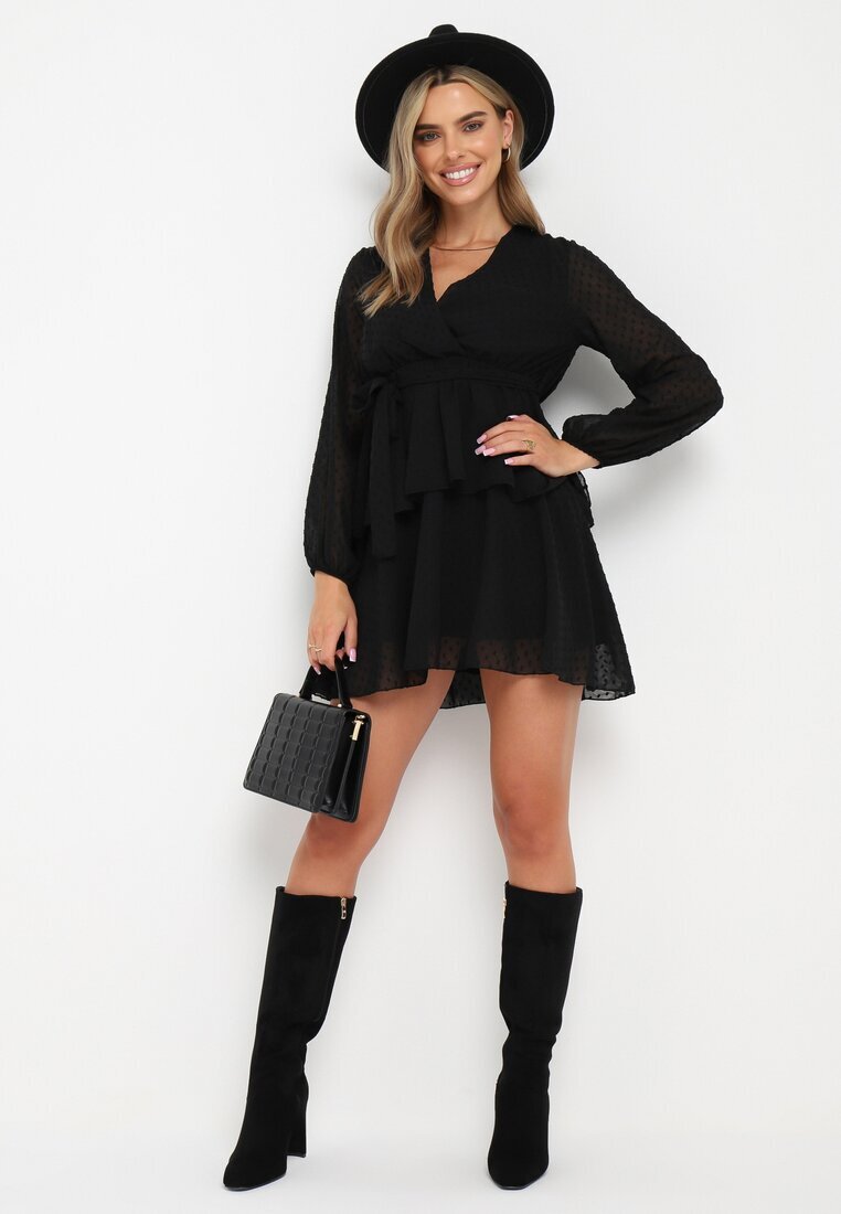 lily rose Rochie Neagră Sharpblaze