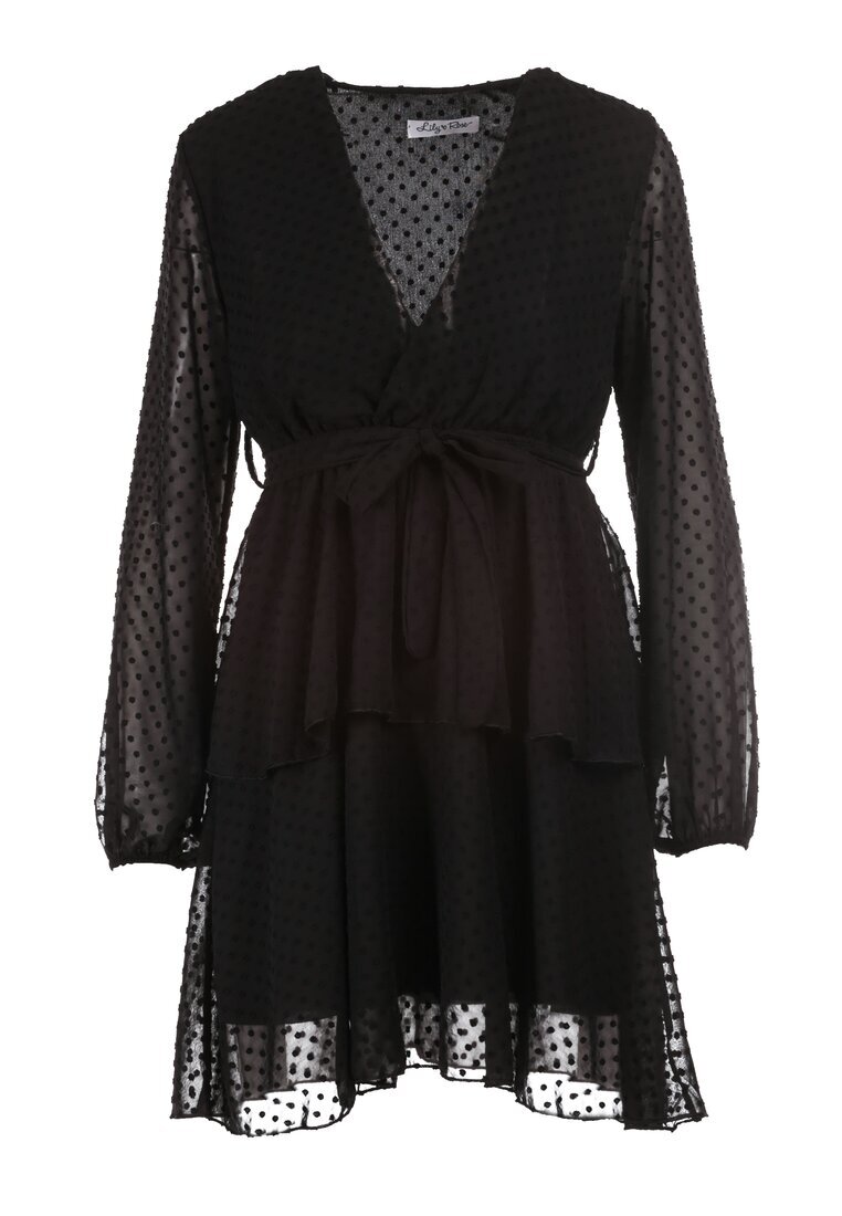 lily rose Rochie Neagră Sharpblaze