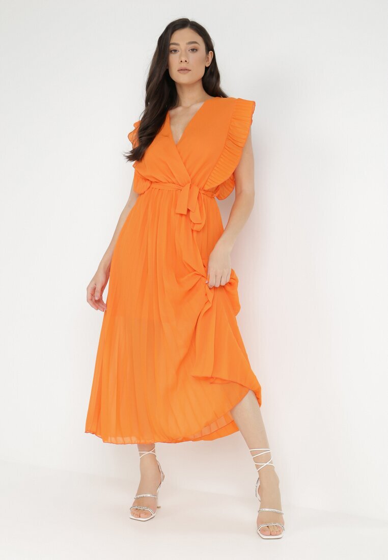 lily rose Rochie Portocalie Aereira
