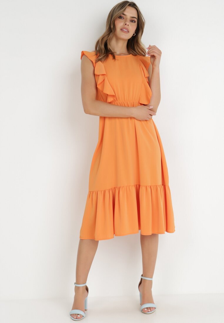 lily rose Rochie Portocalie Klymamia