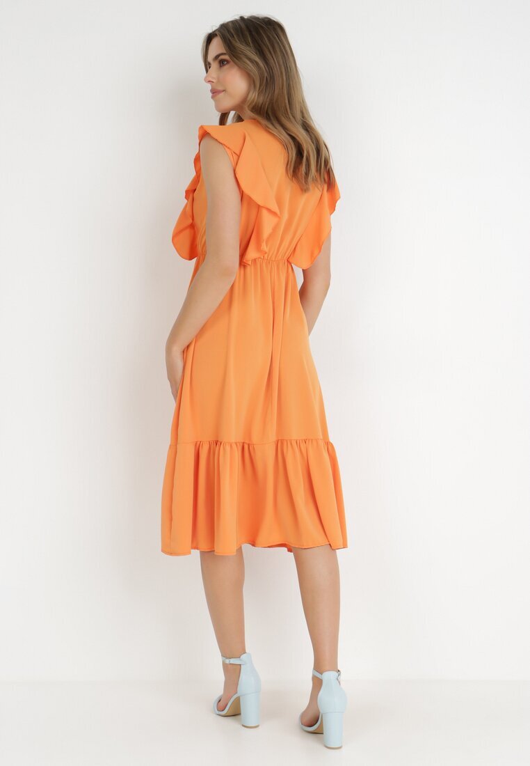 lily rose Rochie Portocalie Klymamia