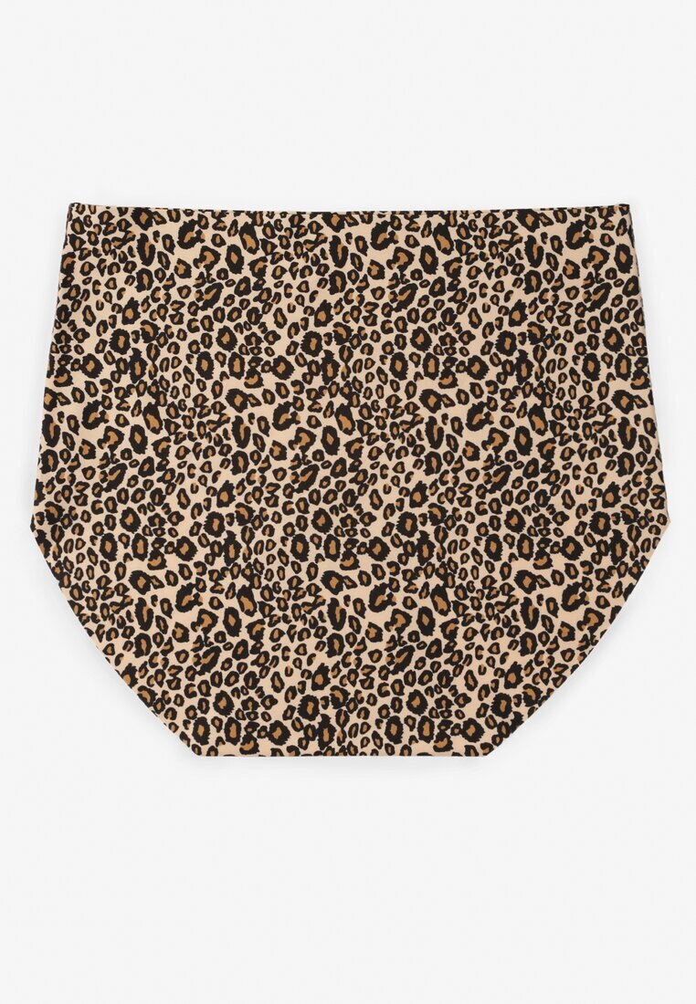 love magnolia Chiloți Leopard Fără Cusături Tip Slip cu Talie Înaltă Doliressa