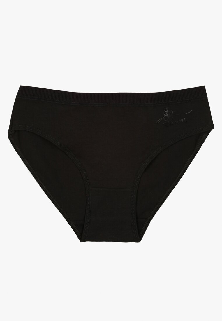 love magnolia Chiloți Negri din Bumbac stil Figi Talivira