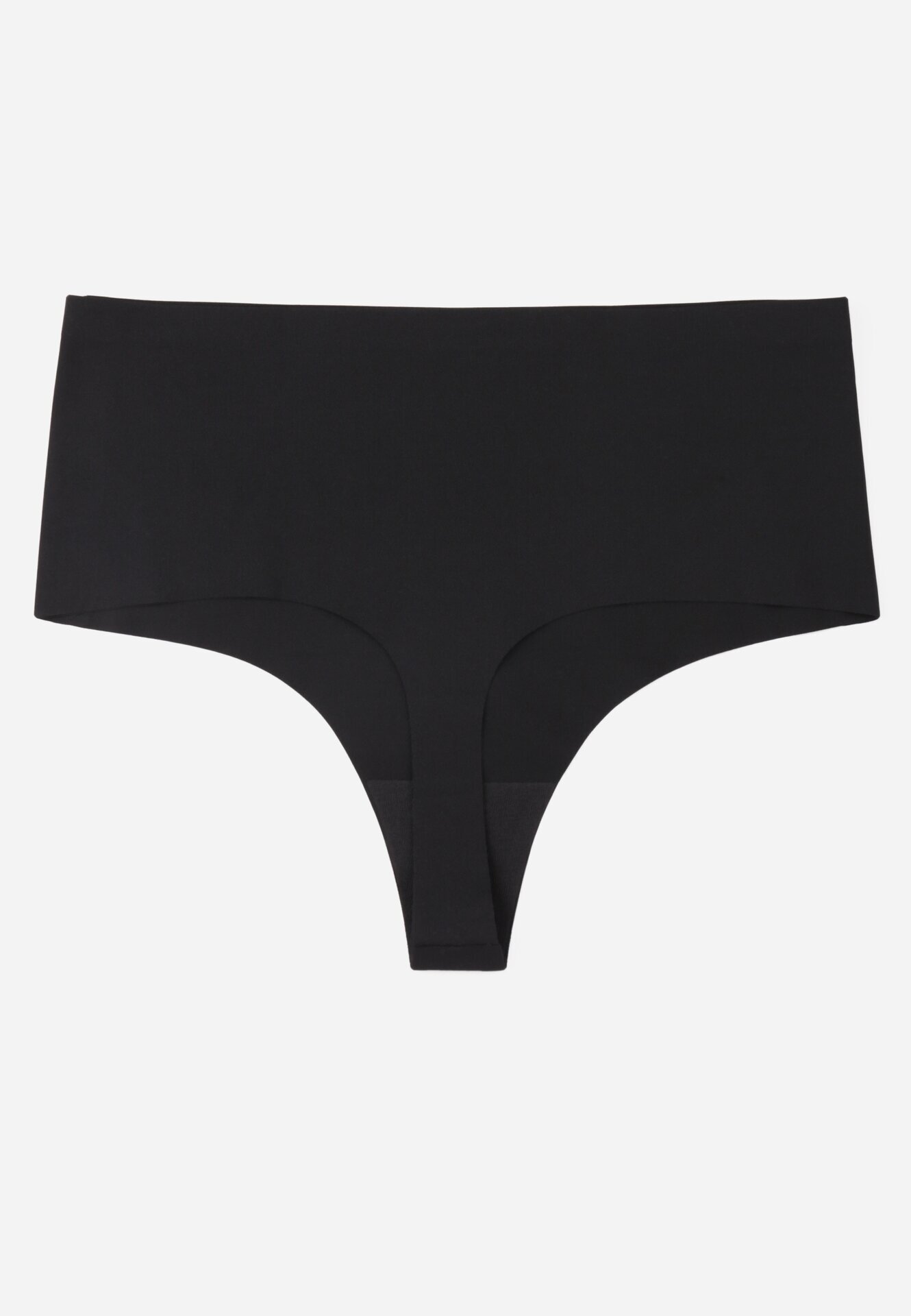 love magnolia Pachet 3 buc. chiloți tanga cu talie înaltă fără cusături Zerissa Negri