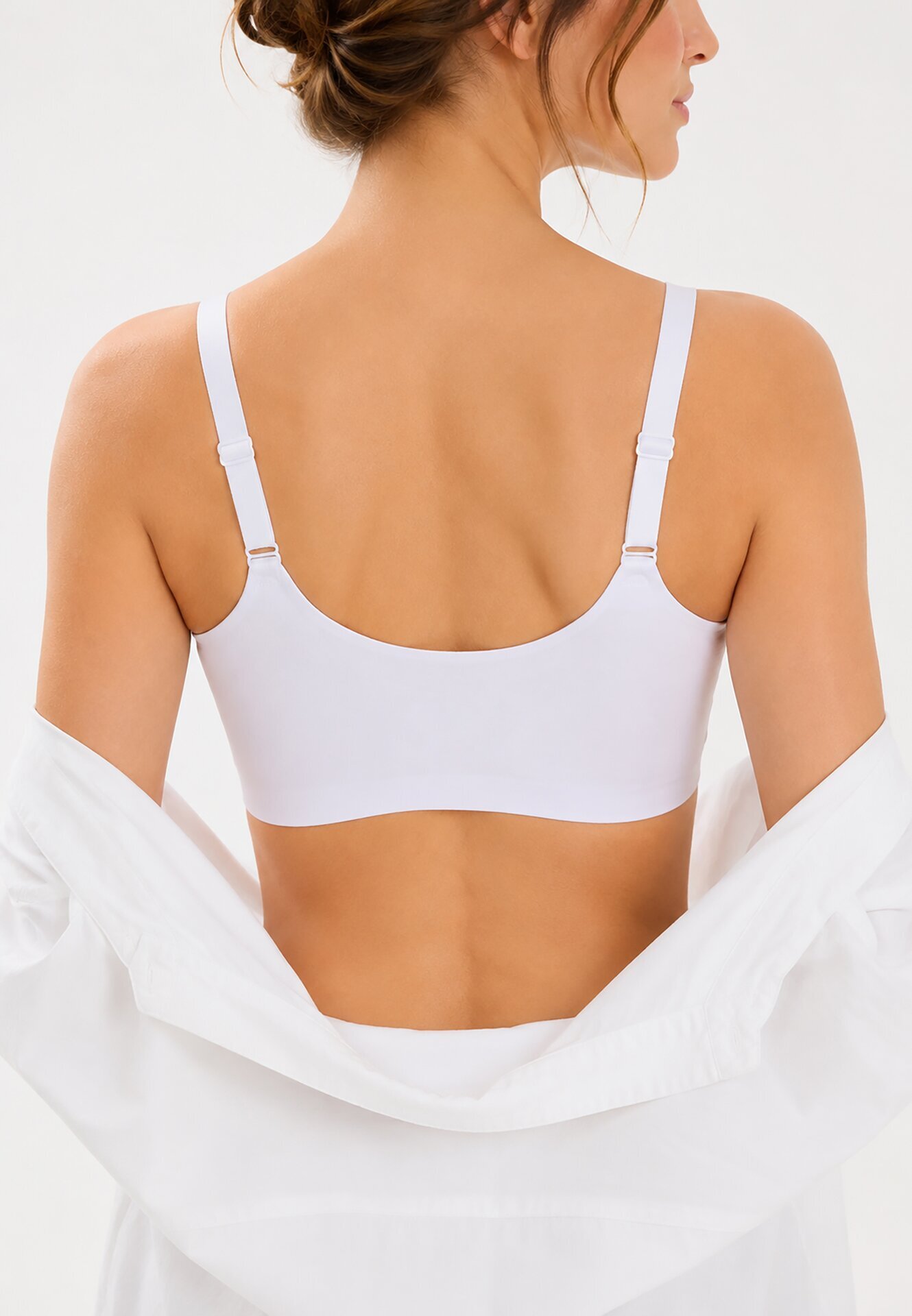 love magnolia Sutien Alb