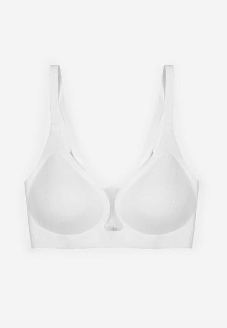 love magnolia Sutien Alb cu Decupaj Decorativ Ezirelle