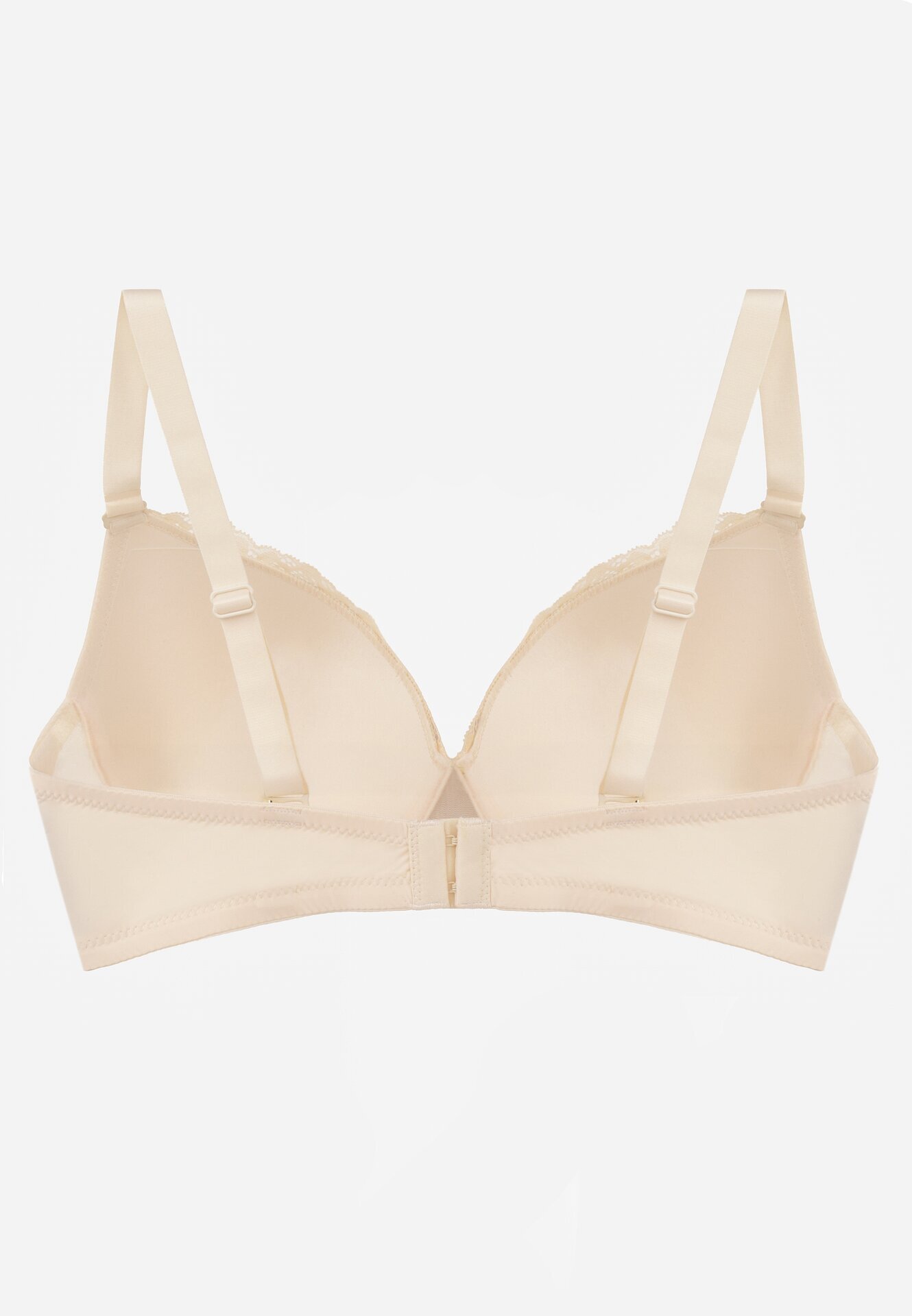 love magnolia Sutien Bej cu dantelă și ornament metalic Valzedia