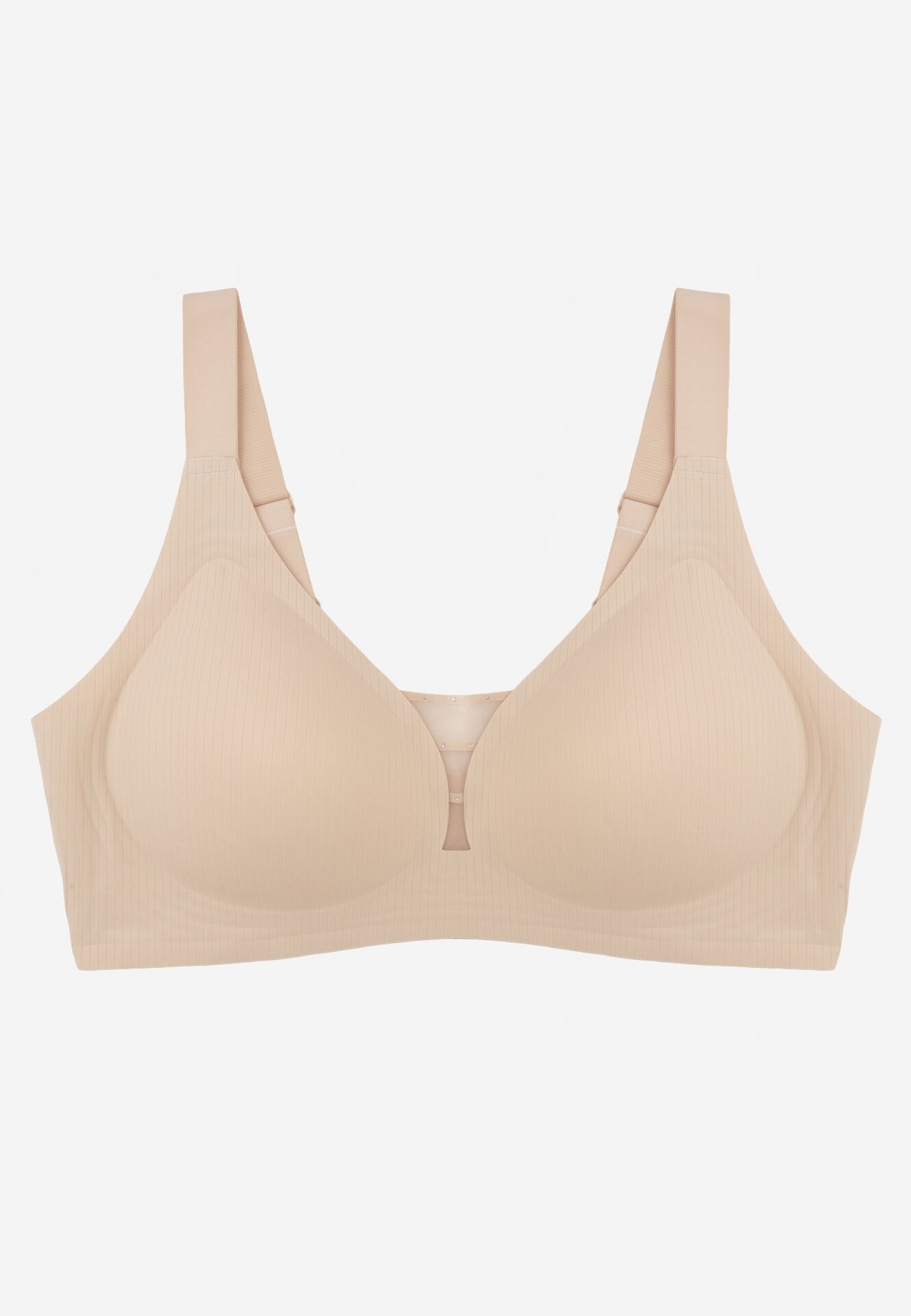 love magnolia Sutien Bej deschis din Material Reiat Ezimere