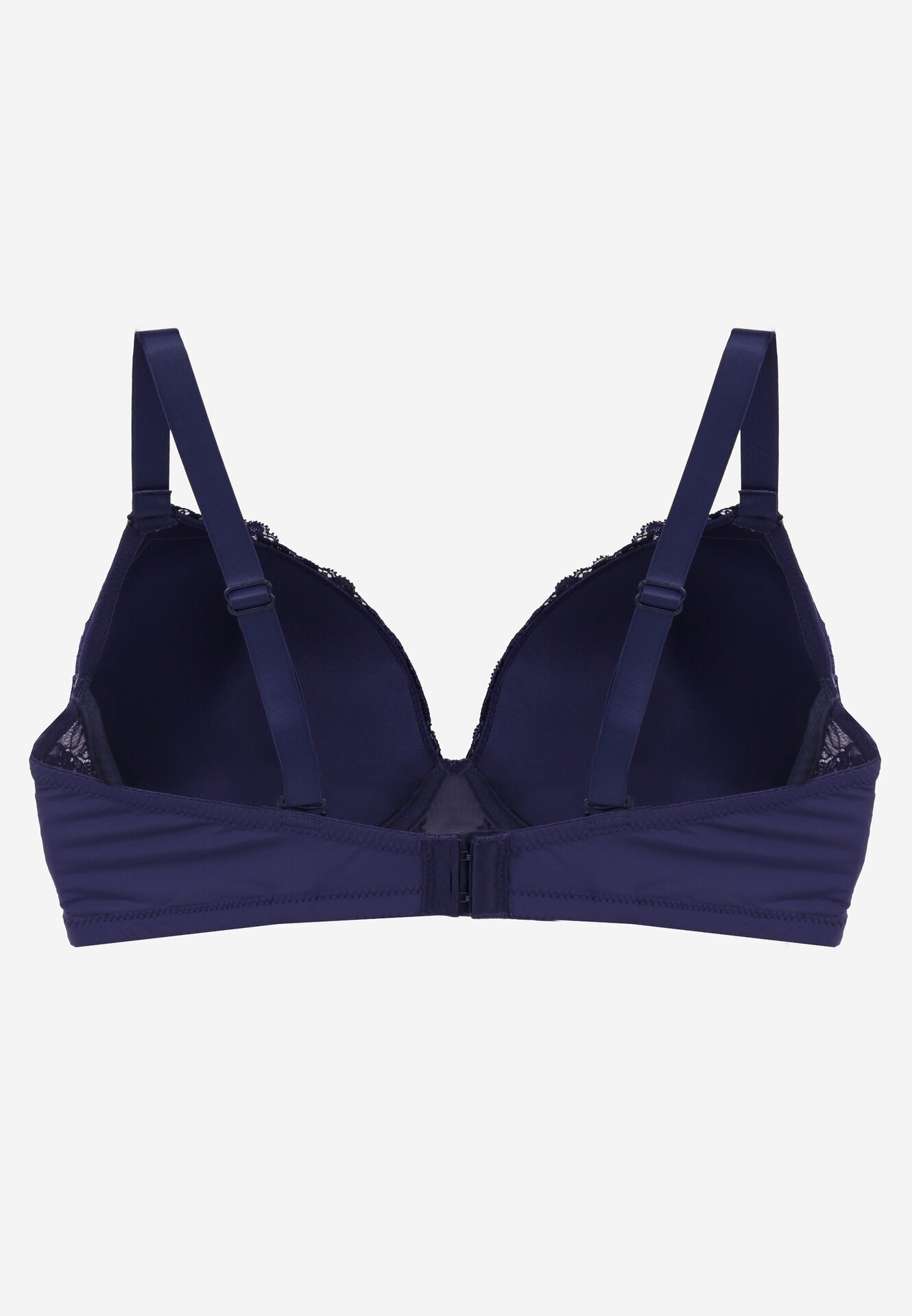 love magnolia Sutien Bleumarin cu Dantelă și Ornament Metalic Valzedia