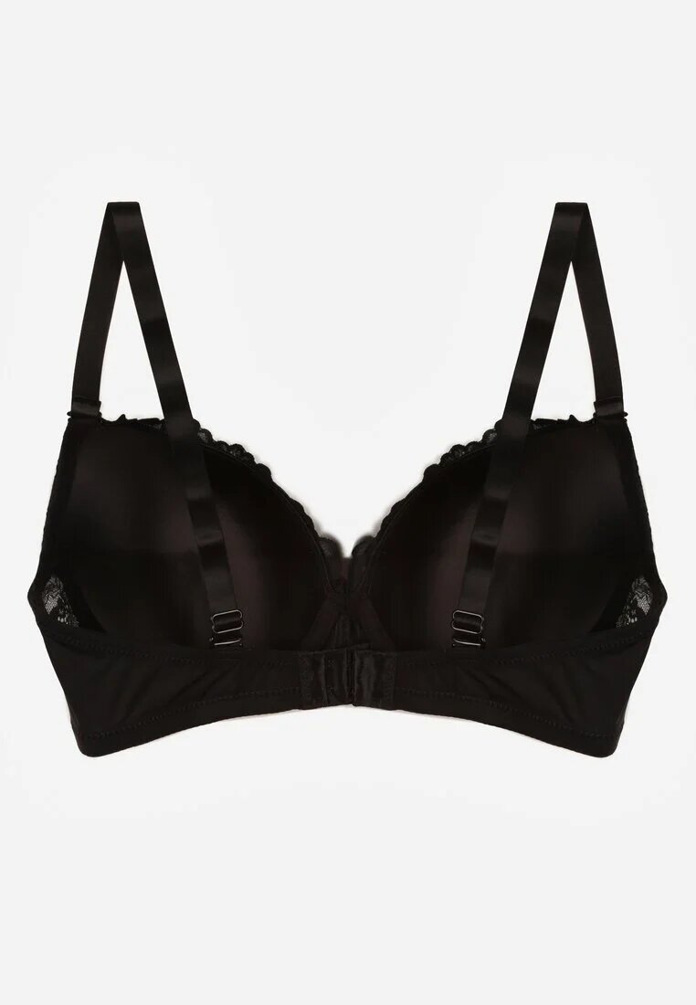 love magnolia Sutien Negru Din dantelă cu fundiță Nealenia