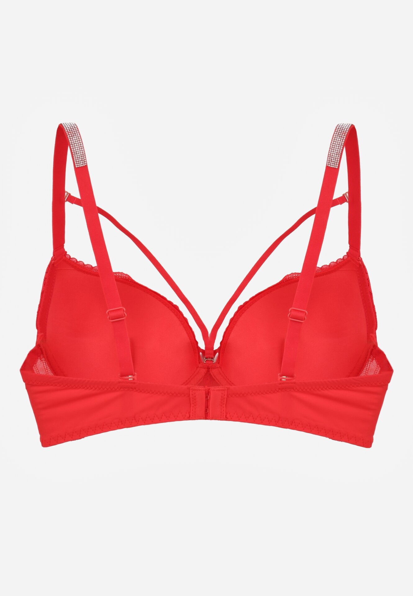 love magnolia Sutien Roșu cu Dantelă și Bretele Decorative Korzedi