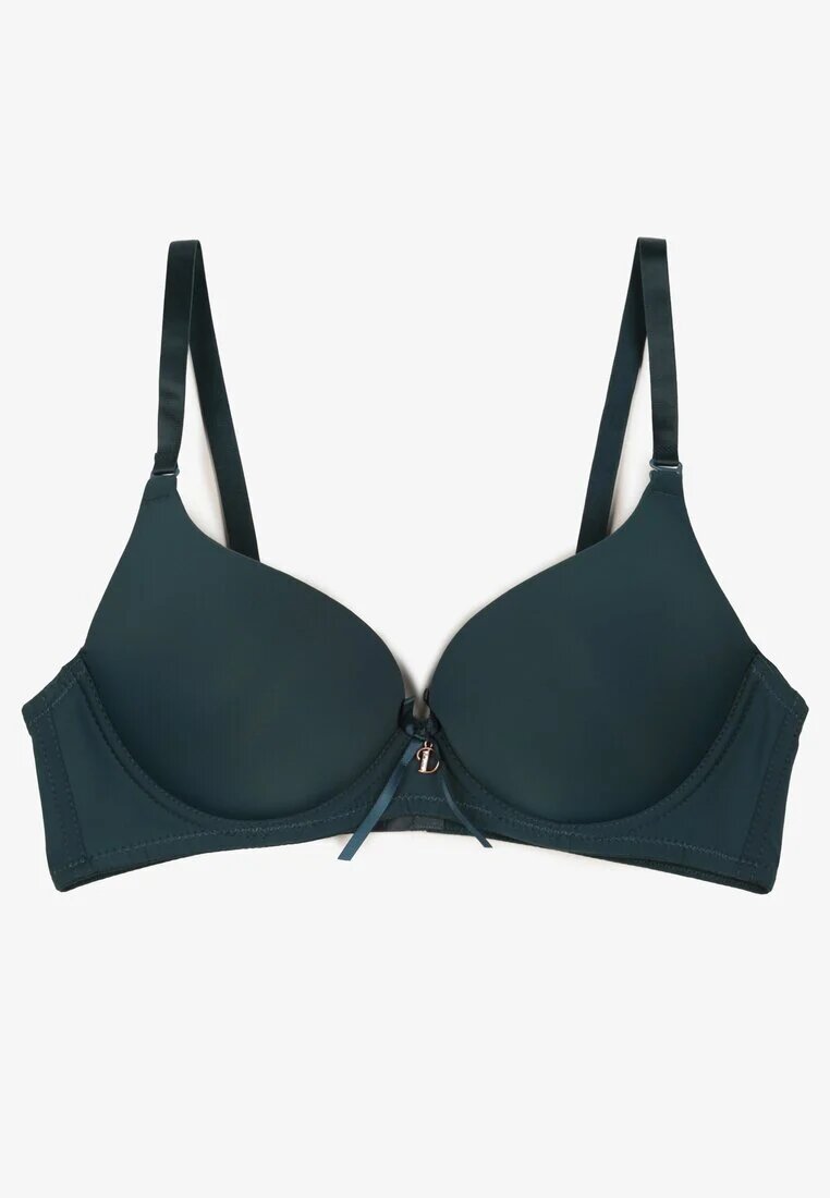 love magnolia Sutien Verde închis Neted cu bretele detașabile Salmiria