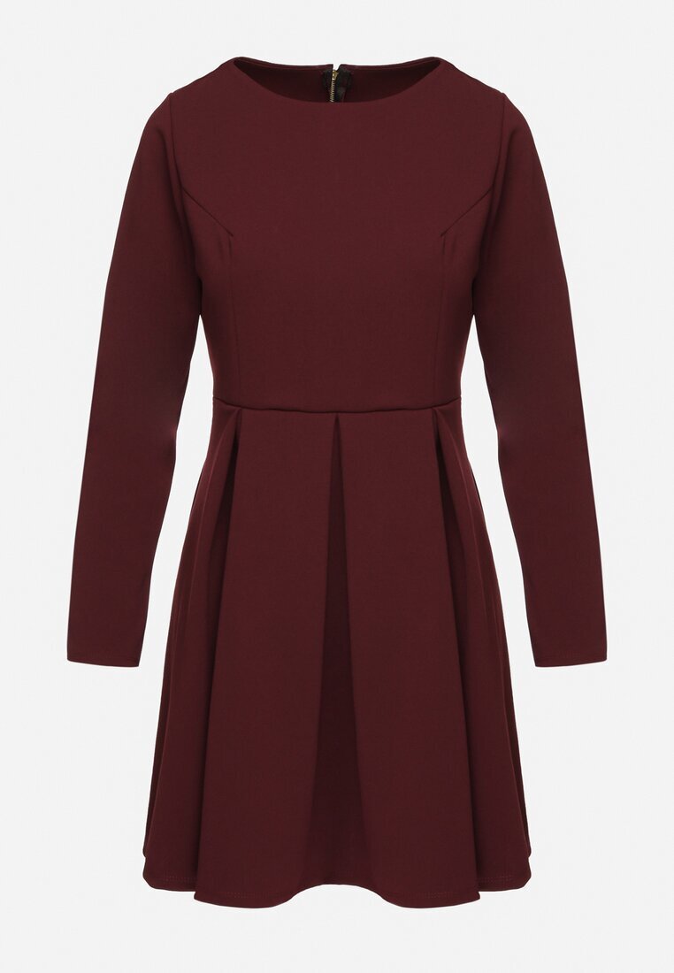 lovery Rochie Bordo Elegantă cu croi evazat Temitonia