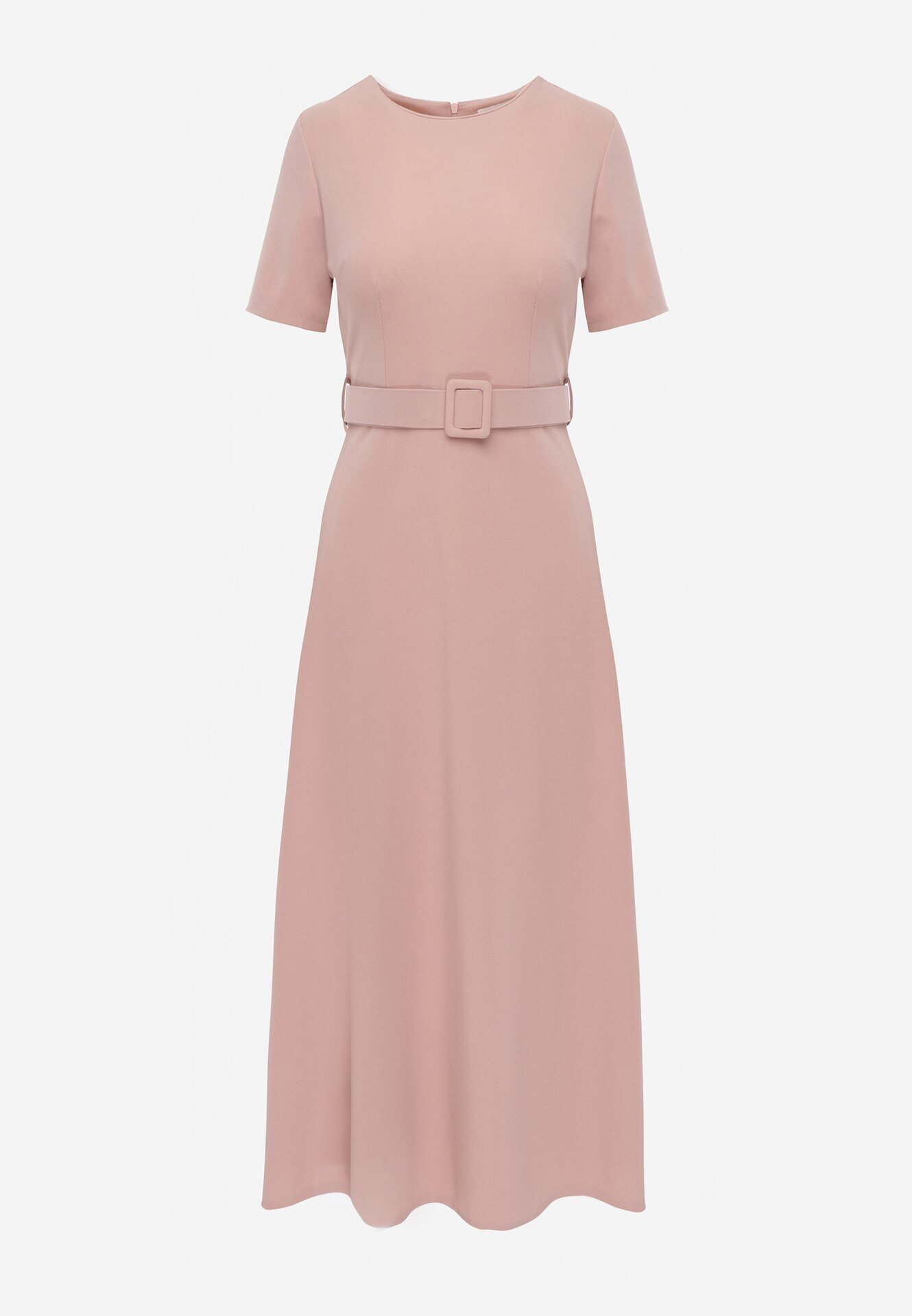 lovery Rochie Cloș Roz Decorată cu Cordon Desianna