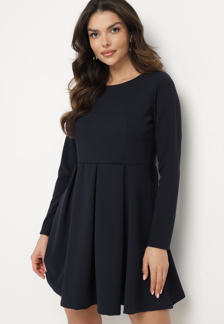 lovery Rochie Elegantă Bleumarin cu croi evazat Temitonia