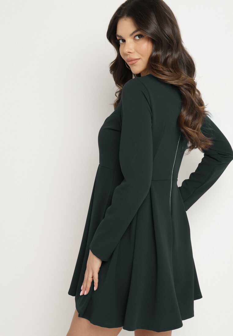 lovery Rochie Elegantă Verde închis cu croi evazat Temitonia
