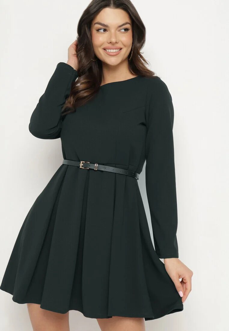 lovery Rochie Elegantă Verde închis cu croi evazat Temitonia