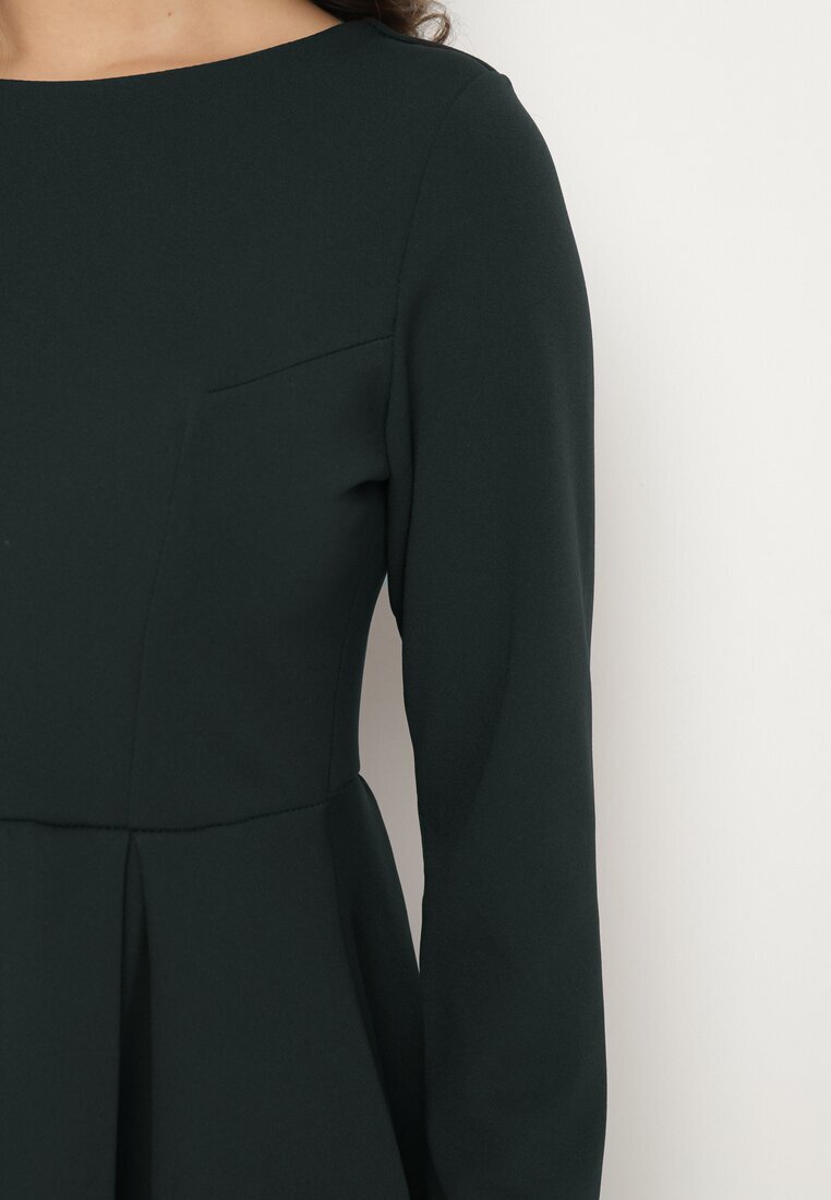 lovery Rochie Elegantă Verde închis cu croi evazat Temitonia