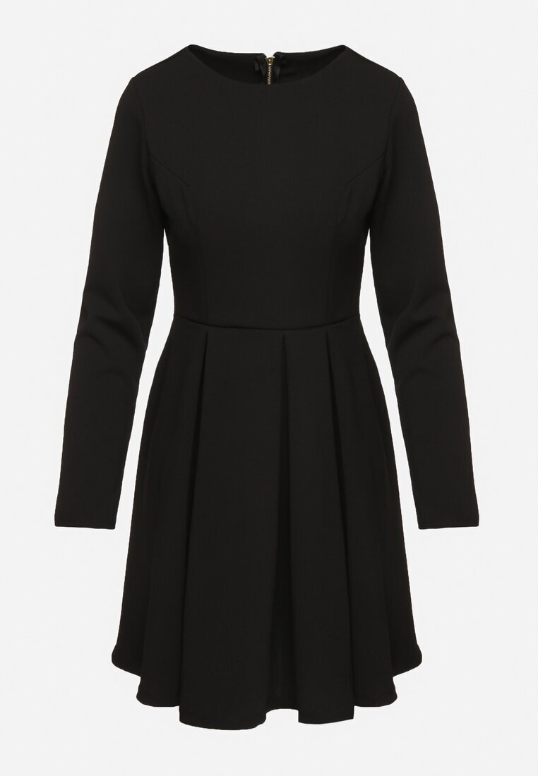 lovery Rochie Neagră Elegantă cu croi evazat Temitonia