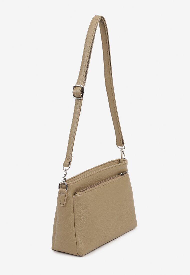 luigisanto Geantă crossbody Bej închis Elegantă în Format Mic Talzedi