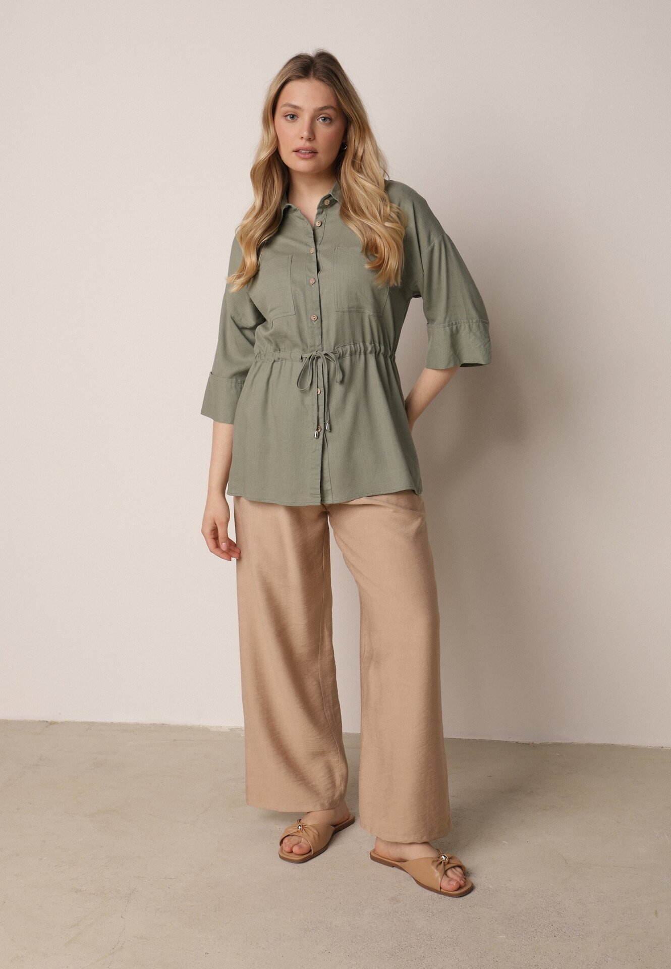 m&d fashion Cămașă Verde