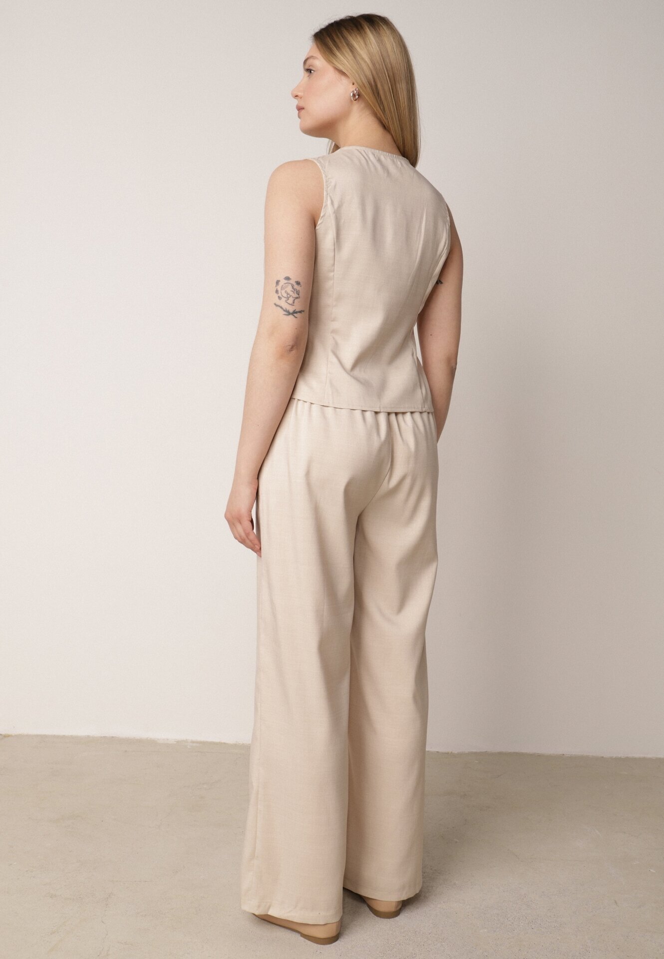 m&d fashion Compleu Bej deschis