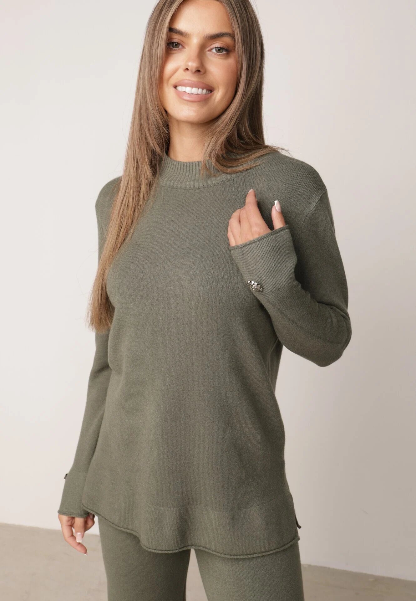 m&d fashion Compleu Verde închis