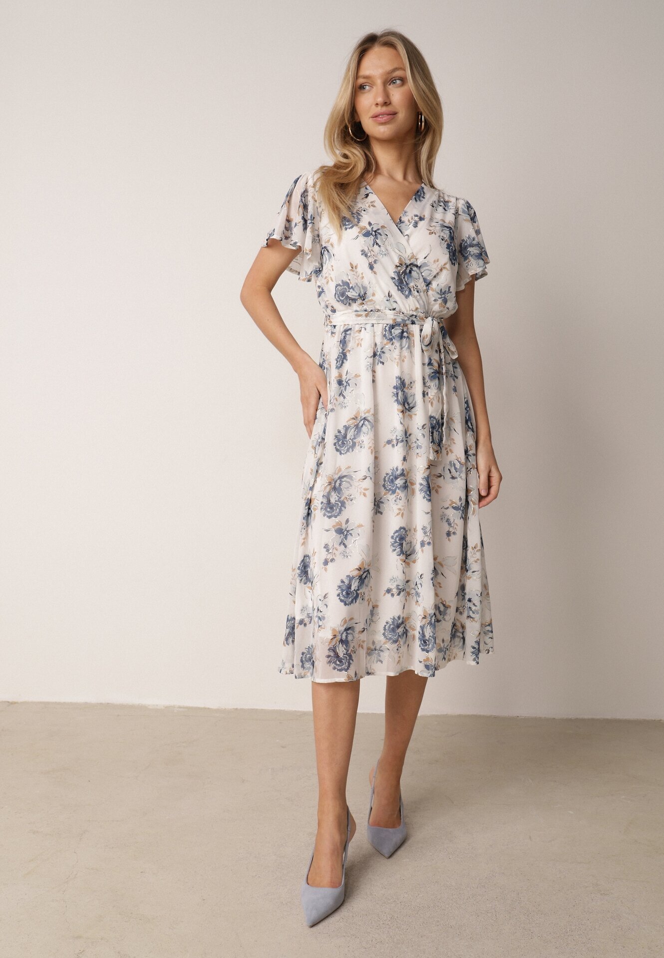 m&d fashion Rochie Albastră