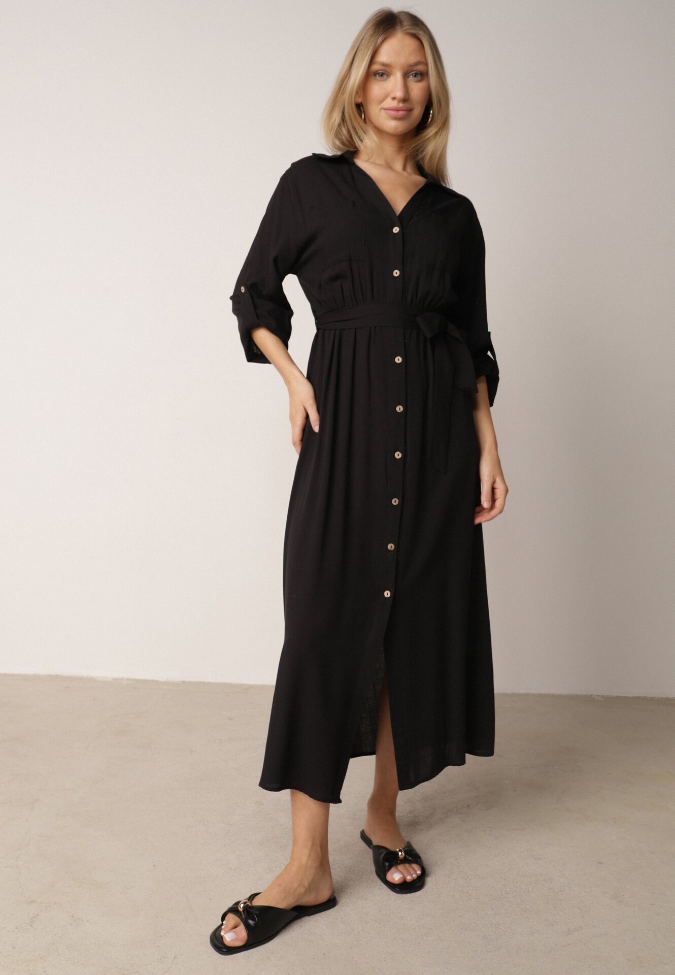 m&d fashion Rochie Neagră