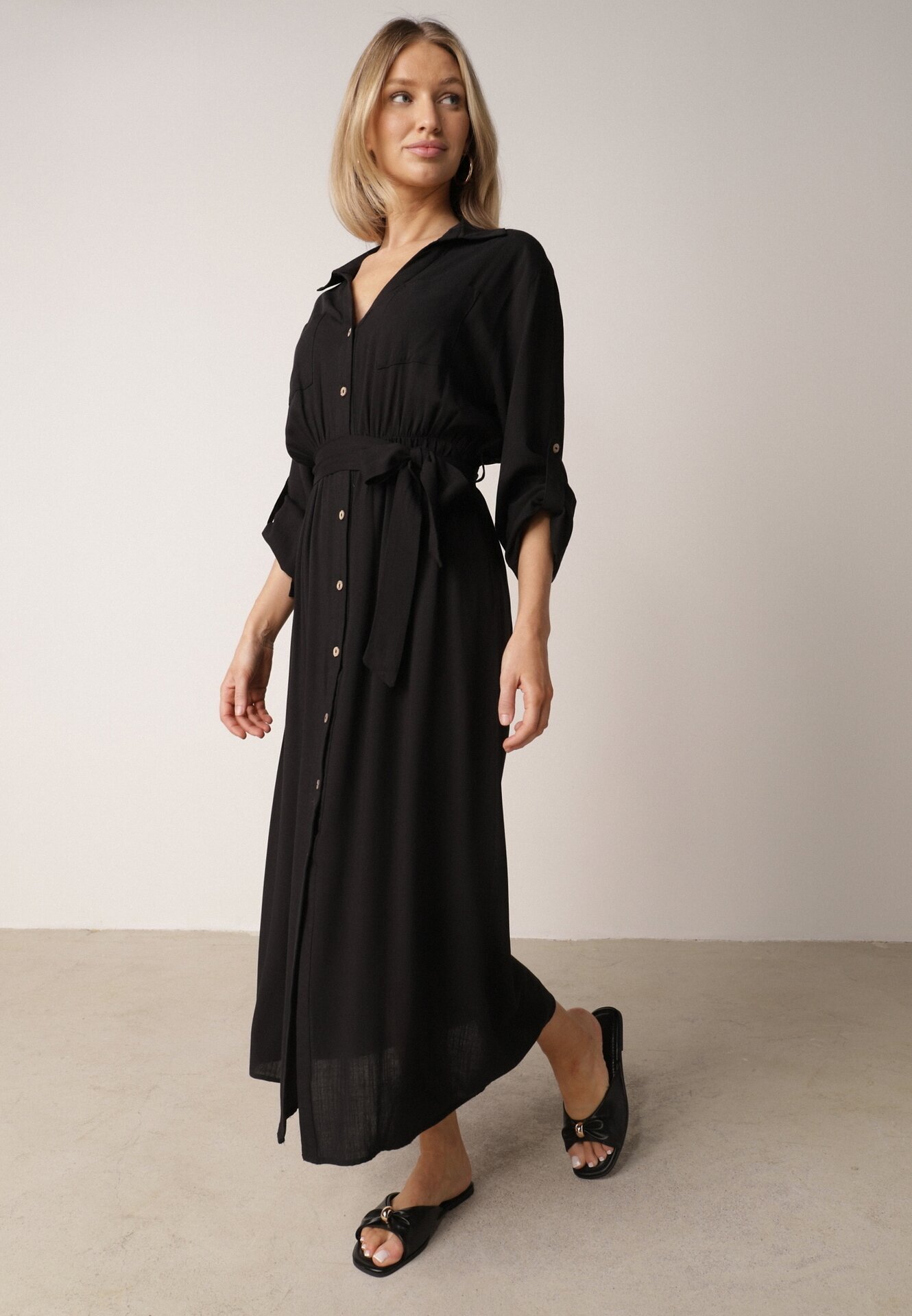 m&d fashion Rochie Neagră