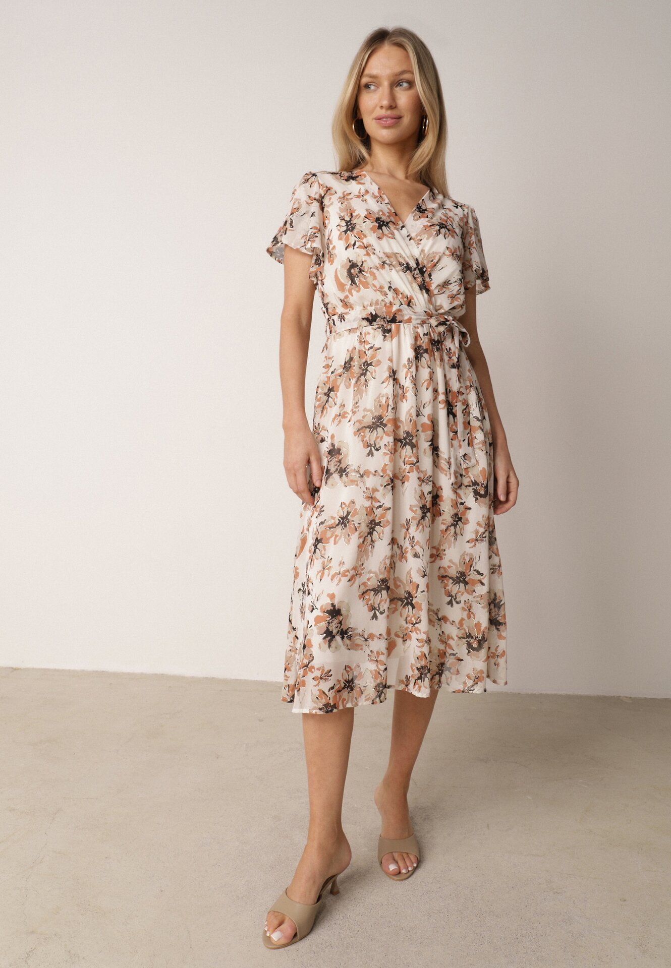m&d fashion Rochie Portocalie