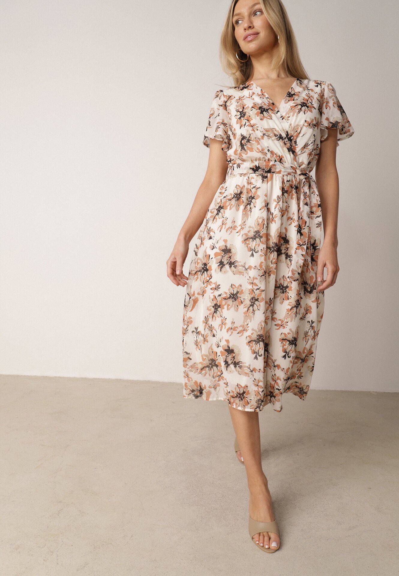 m&d fashion Rochie Portocalie