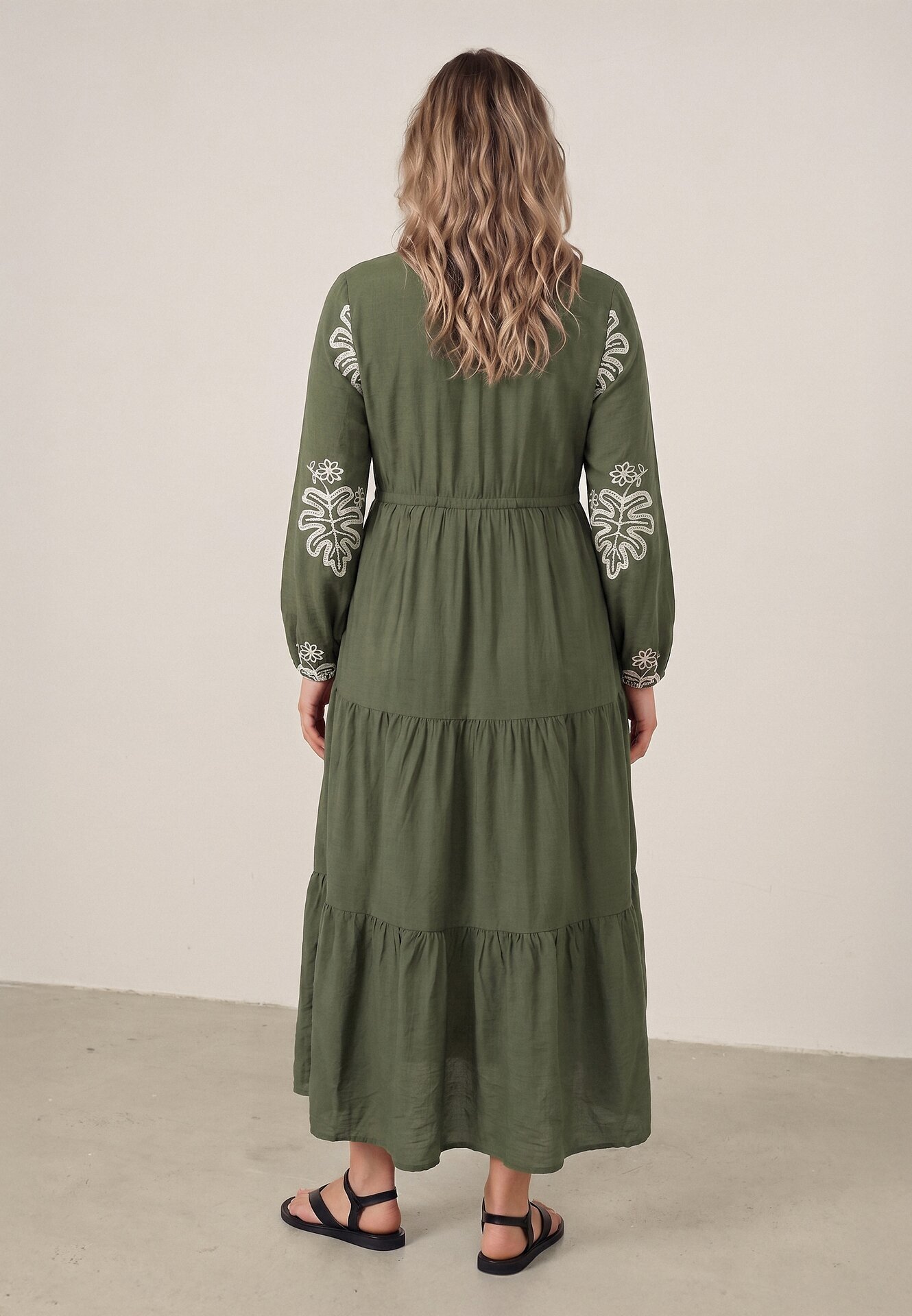 m&d fashion Rochie Verde