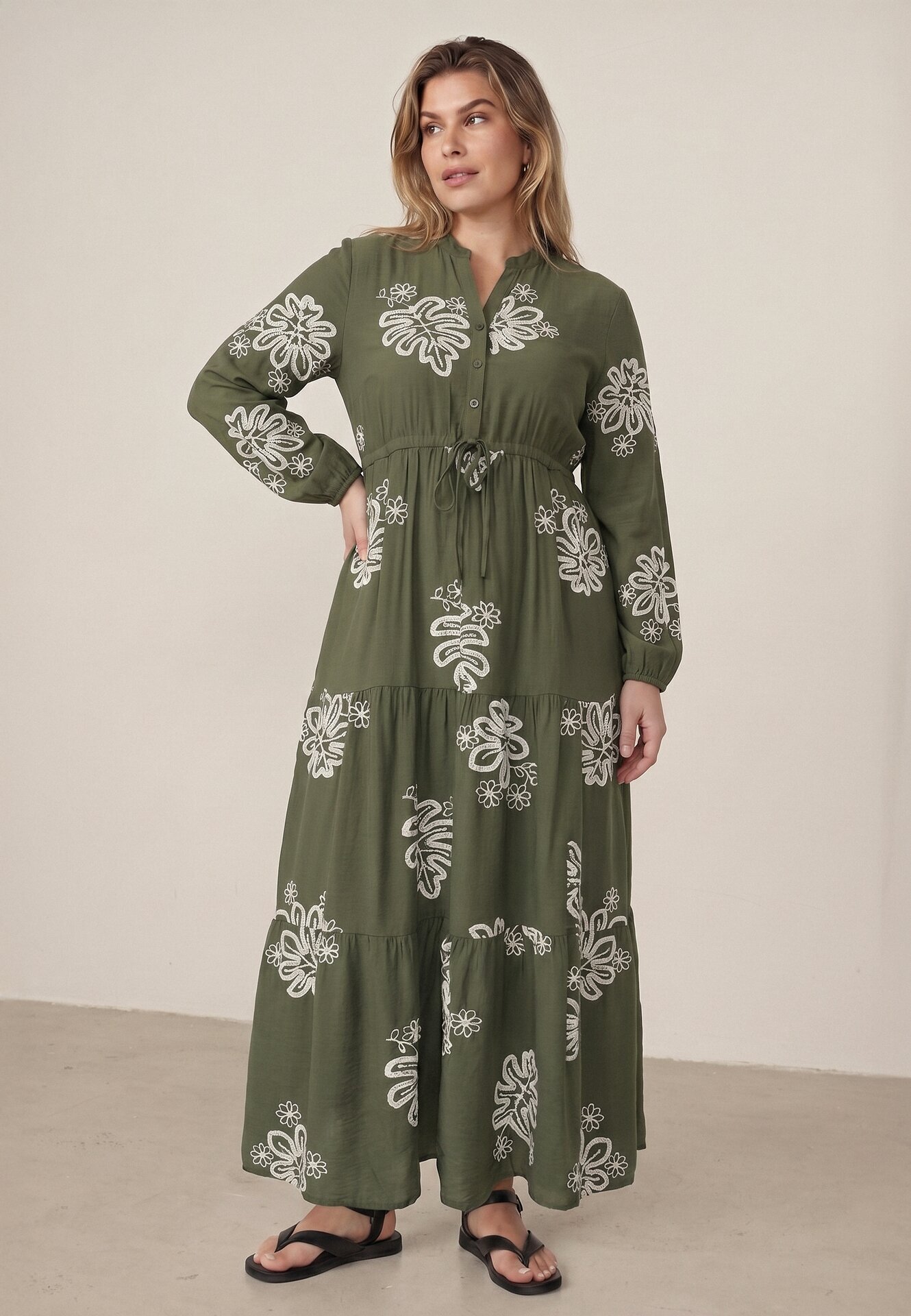 m&d fashion Rochie Verde