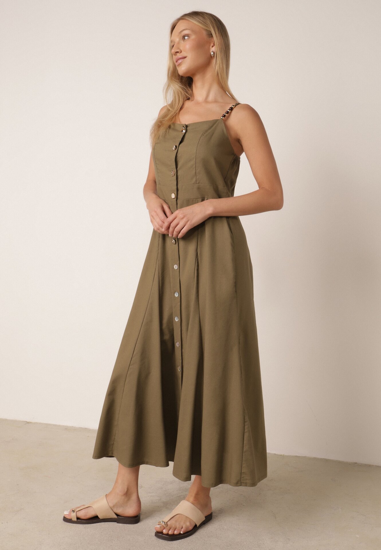 m&d fashion Rochie Verde
