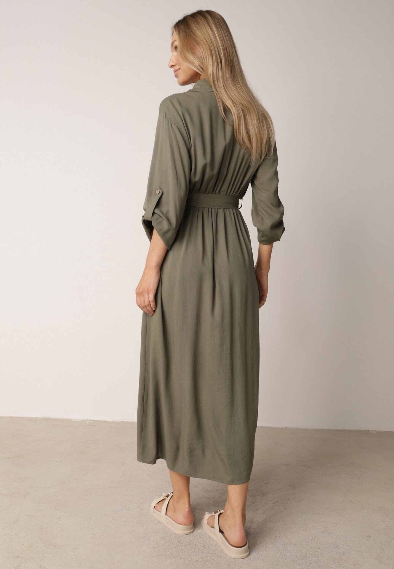 m&d fashion Rochie Verde