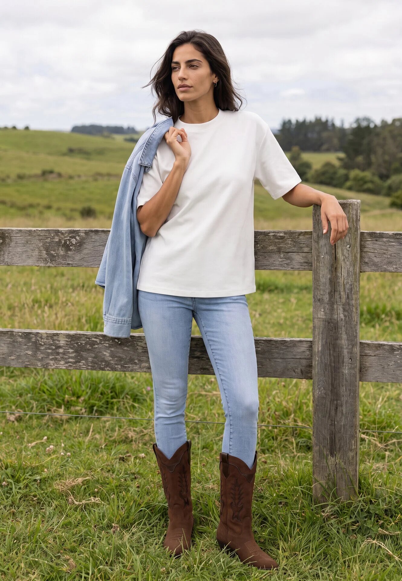m&d fashion T-shirt Alb