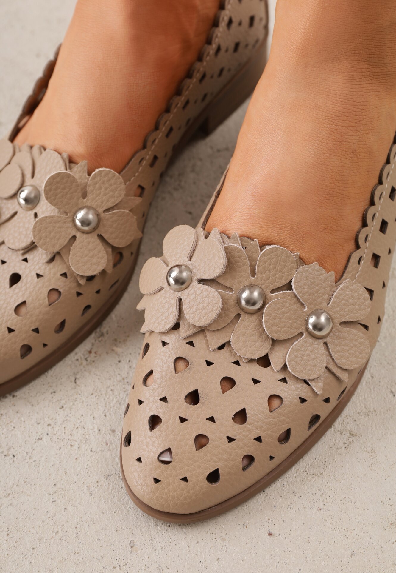 m.daszynski Pantofi casual Bej