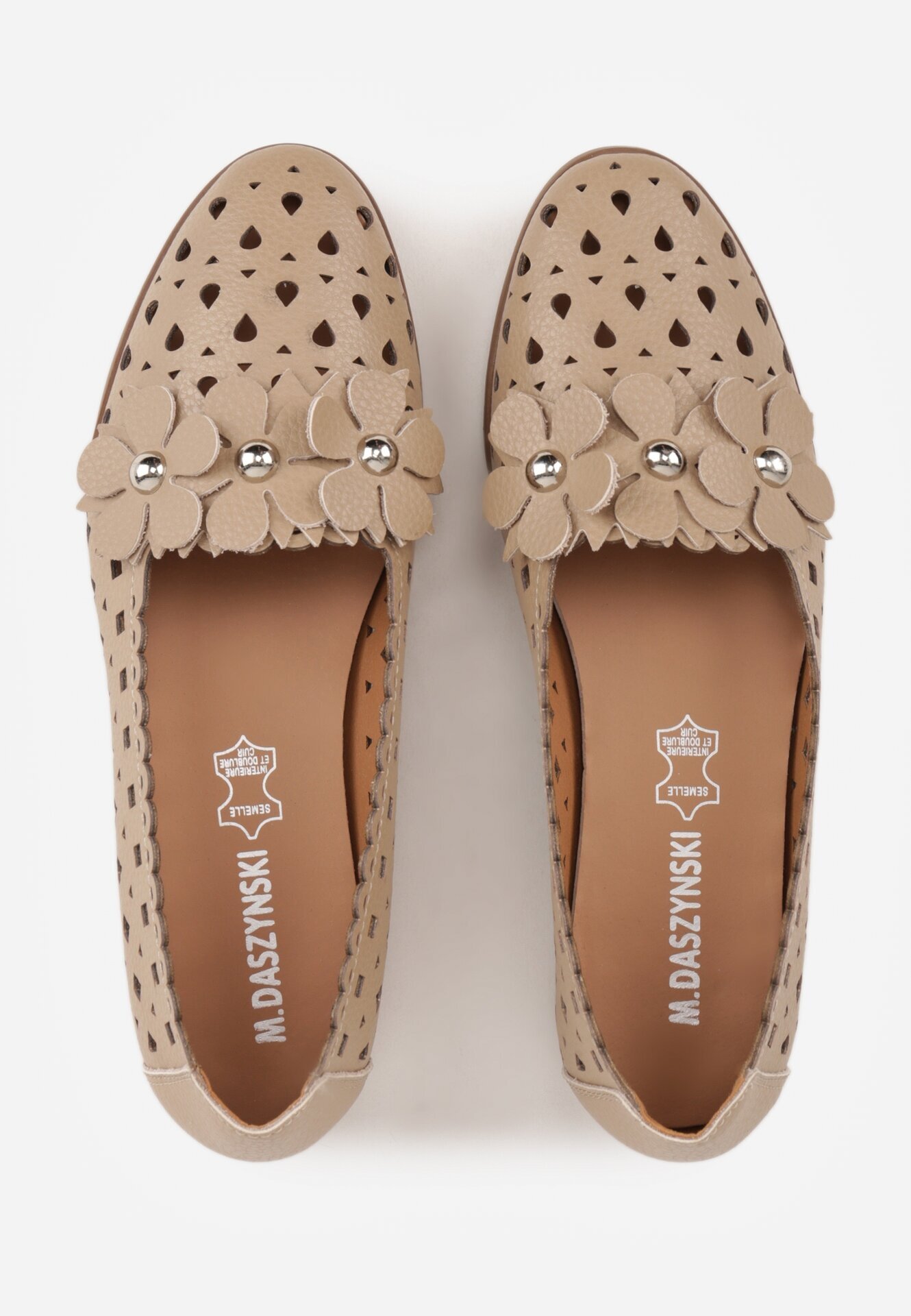 m.daszynski Pantofi casual Bej
