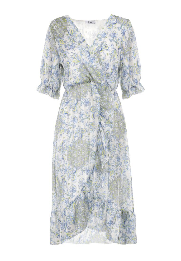 m&v Rochie Albă Darorgon