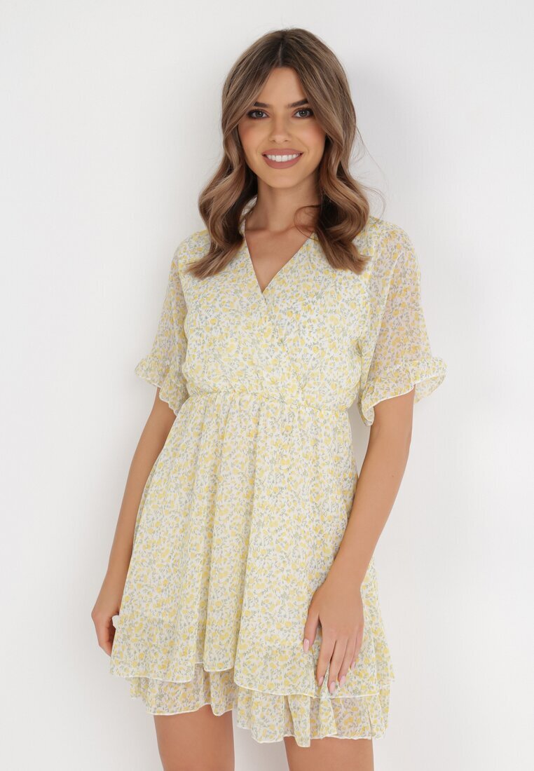 m&v Rochie Galbenă Ambrasius