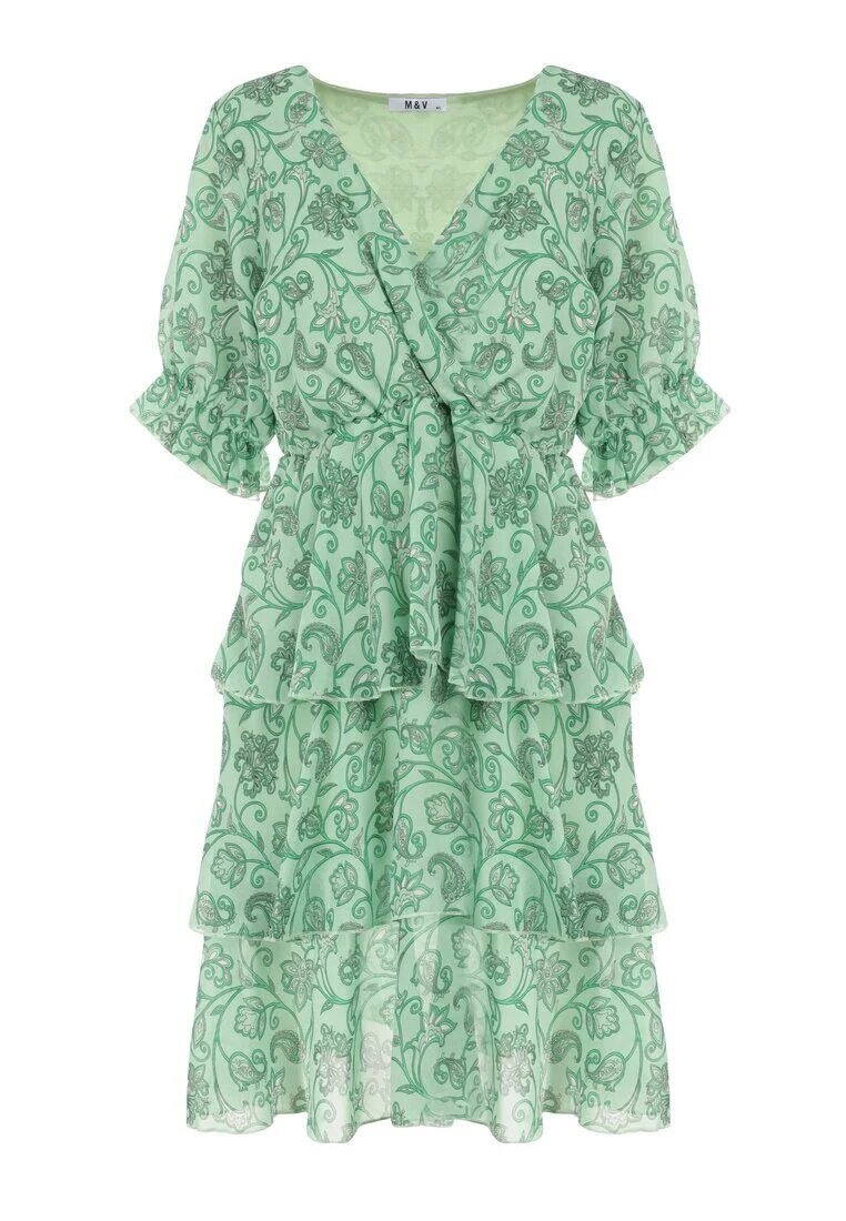 m&v Rochie Verde Balapus