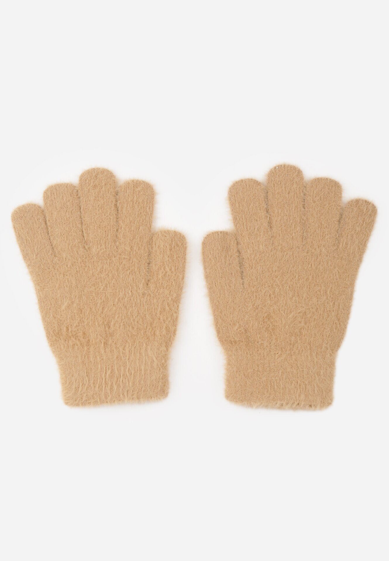  Mănuși din tricot Callio Bej