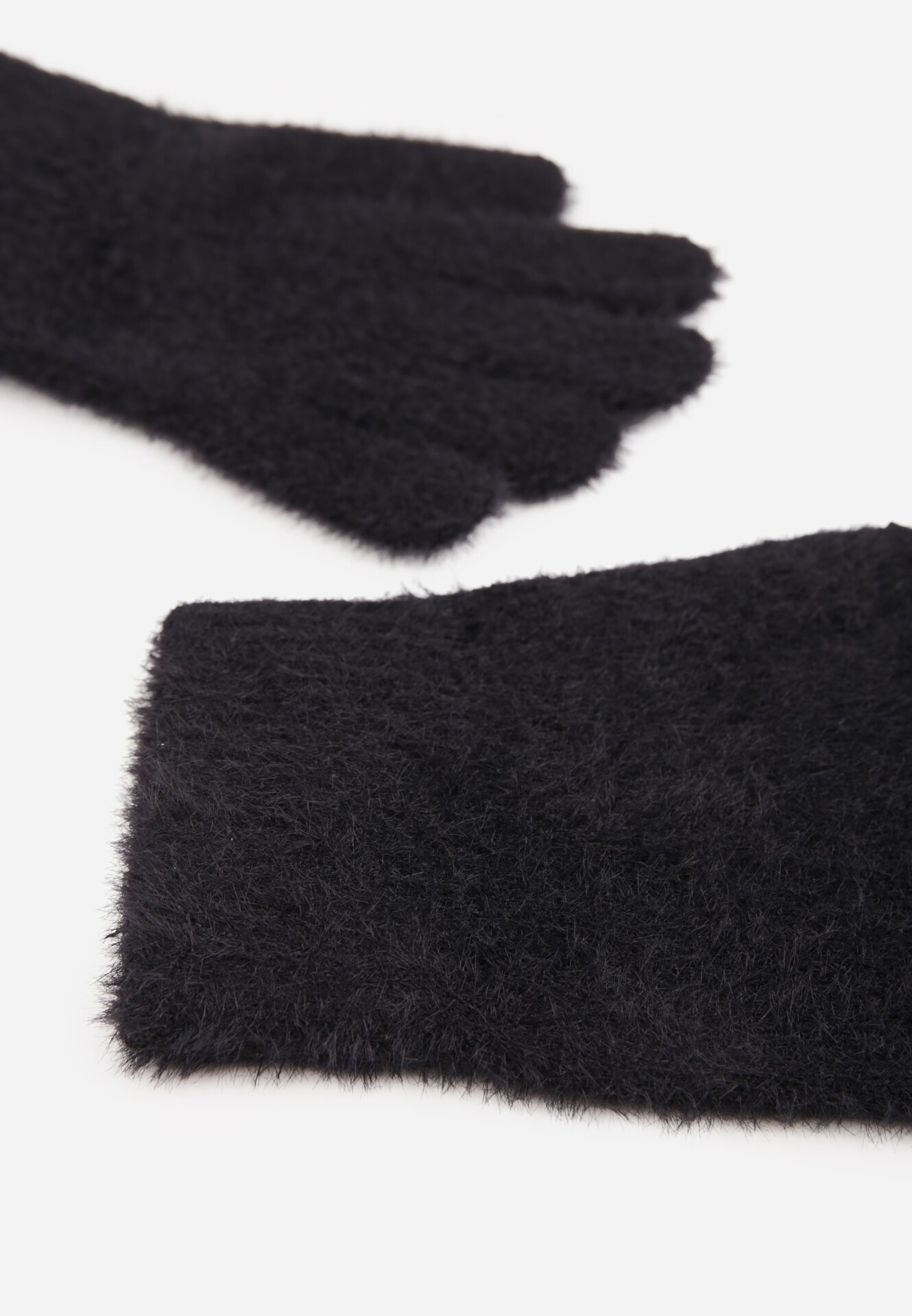  Mănuși din tricot Callio Negre