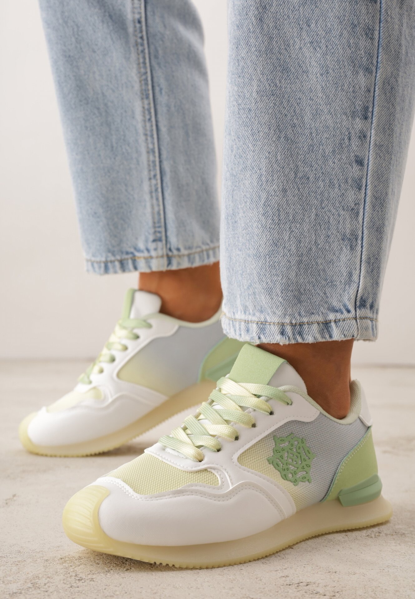 marquiiz Adidași Galbeni Casual cu Cusături Decorative Chlylee